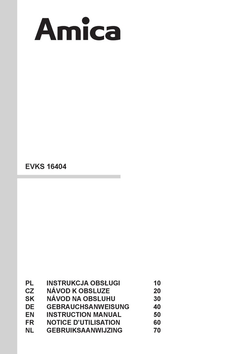Amica EVKS 16404 User manual
