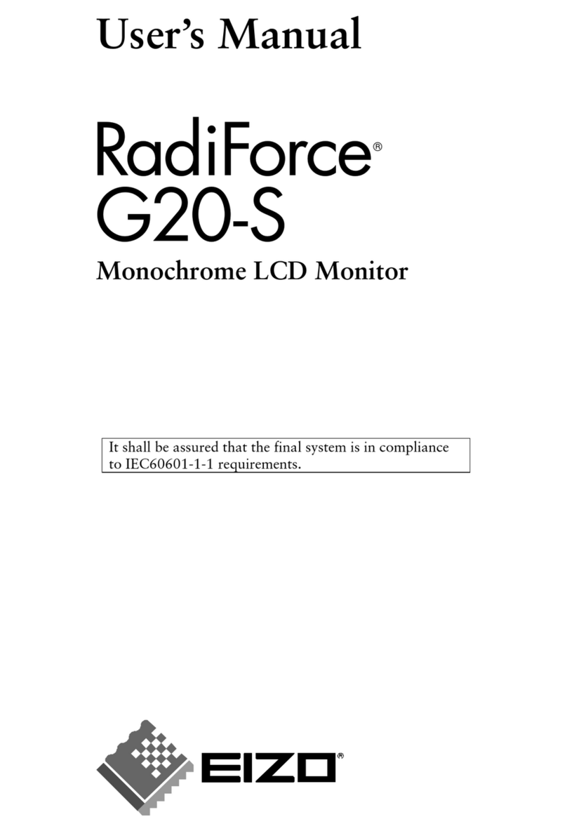 Eizo RadiForce G20-S User manual