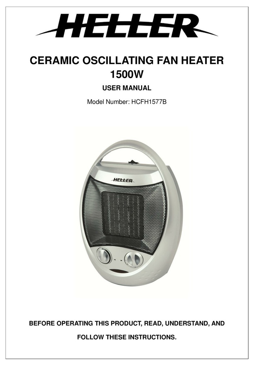 HELLER HCFH1577B User manual