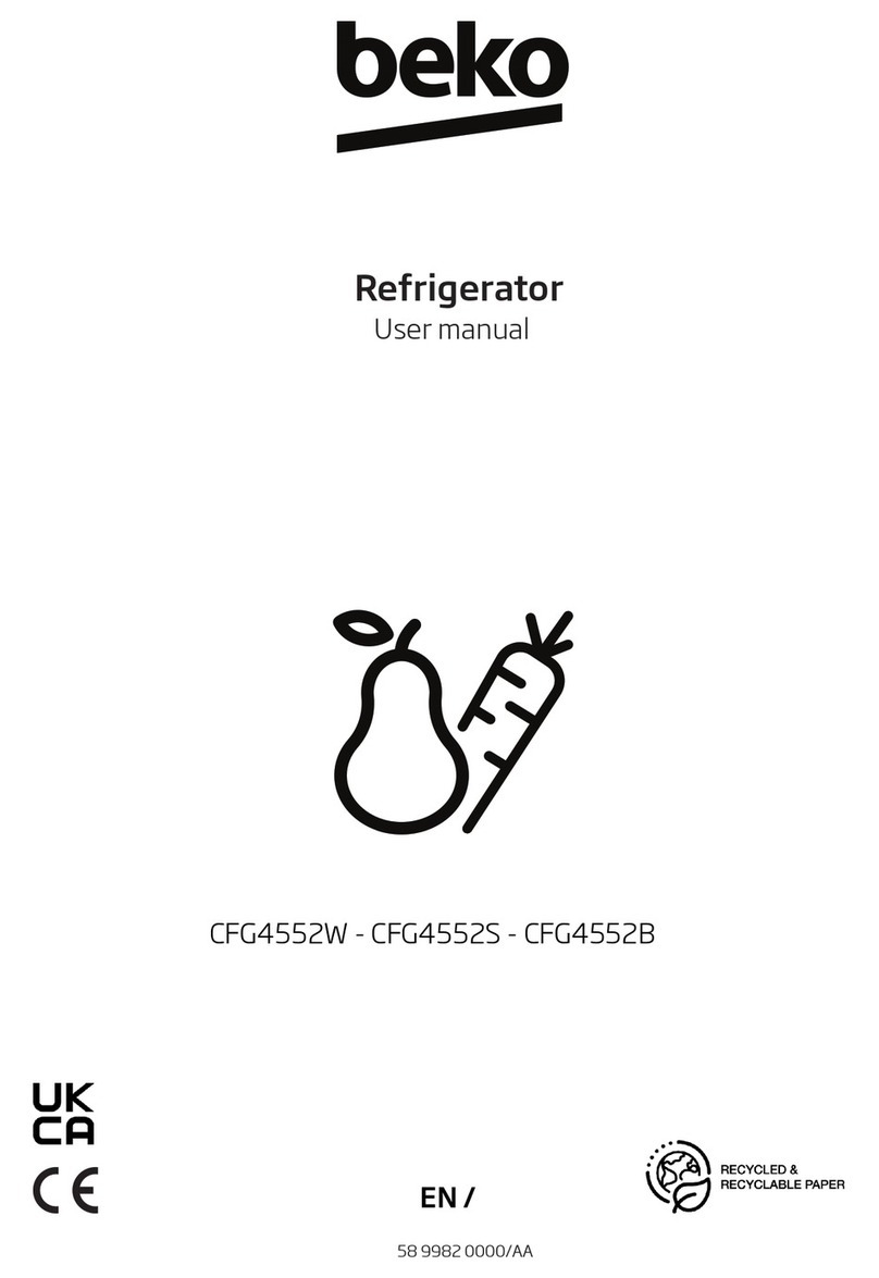 Beko CFG4552S user manual