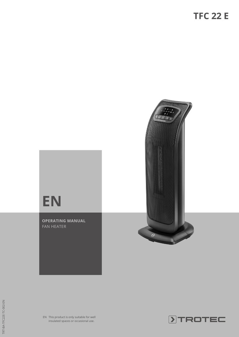 Trotec TFC 22 E User manual