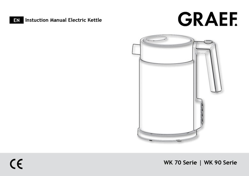 Graef WK 70 Series User manual