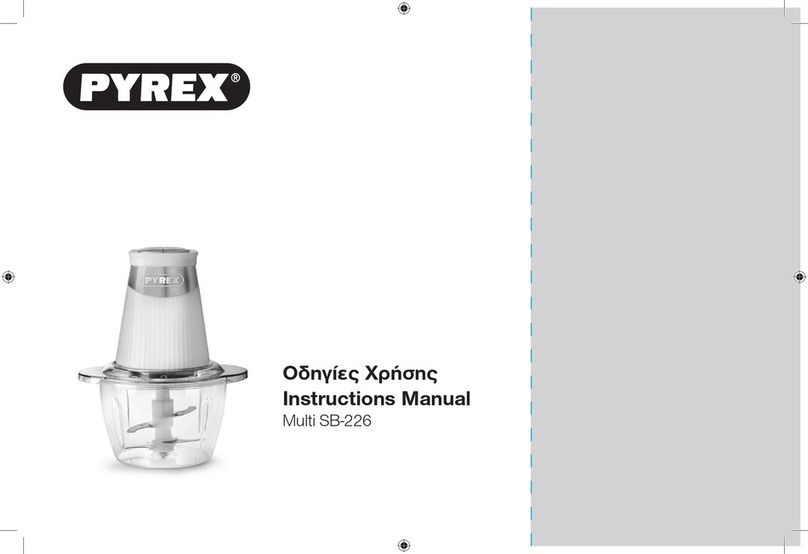 pyrex Multi SB-226 instruction manual