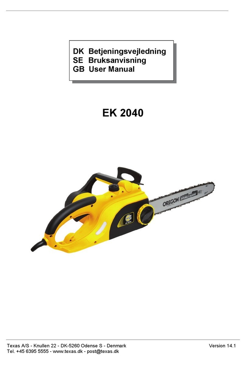Texas EK 2040 User manual