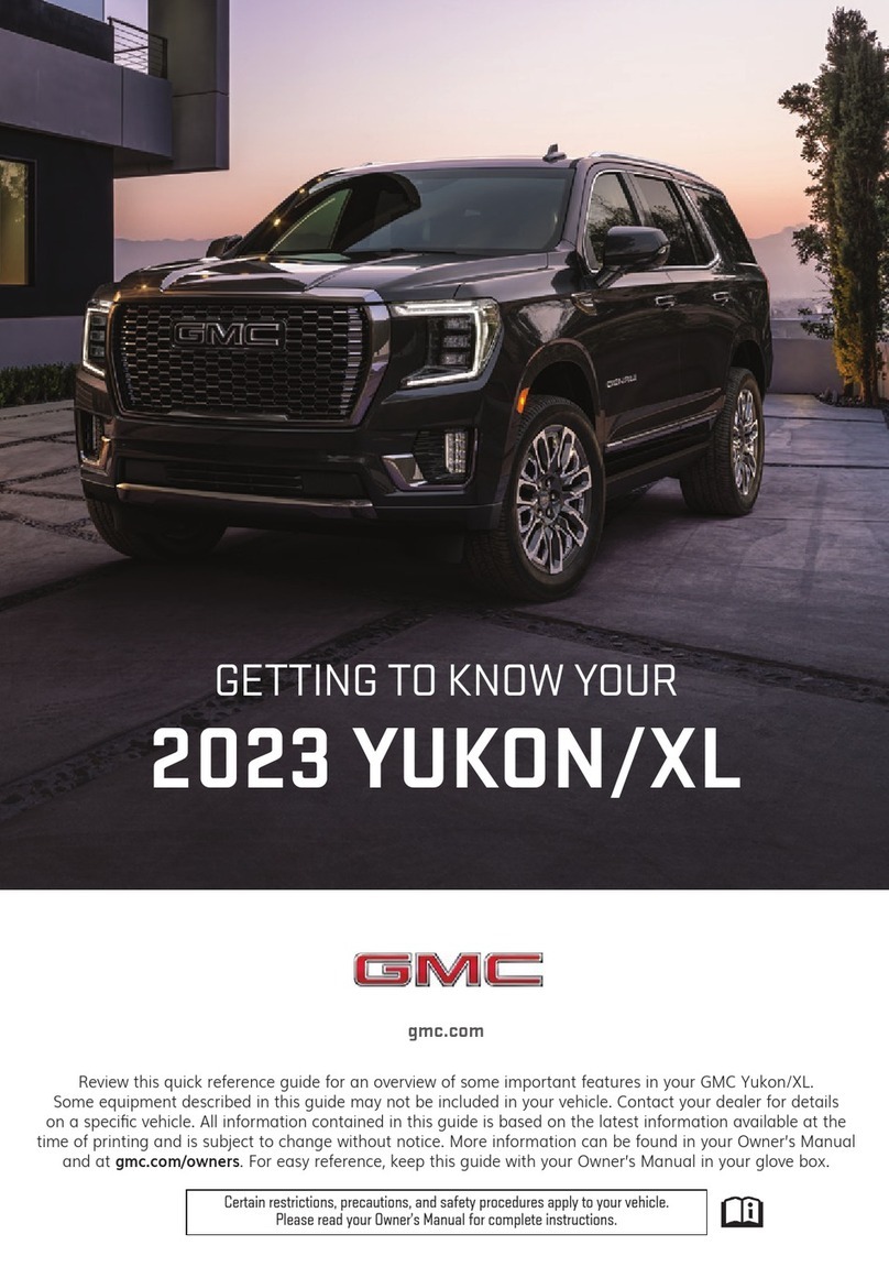 GMC YUKON/XL 2023 Getting to know