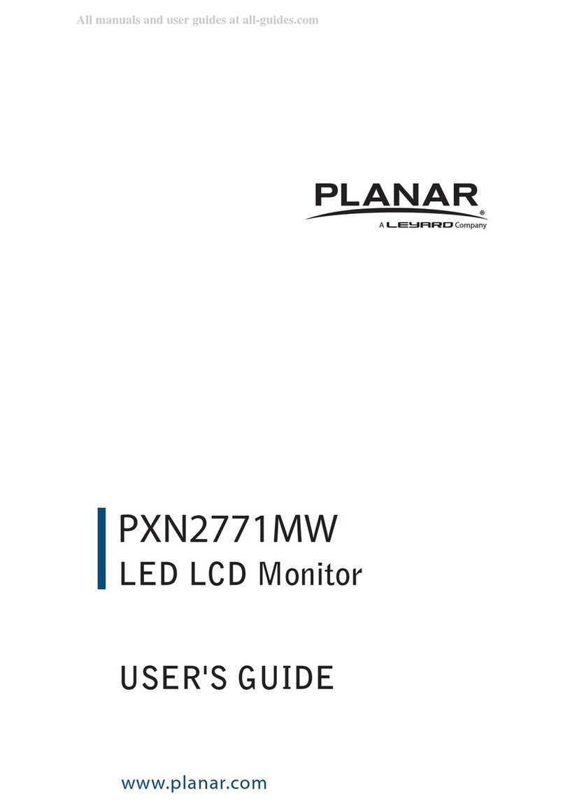 Leyard PLANAR PXN2771MW User manual