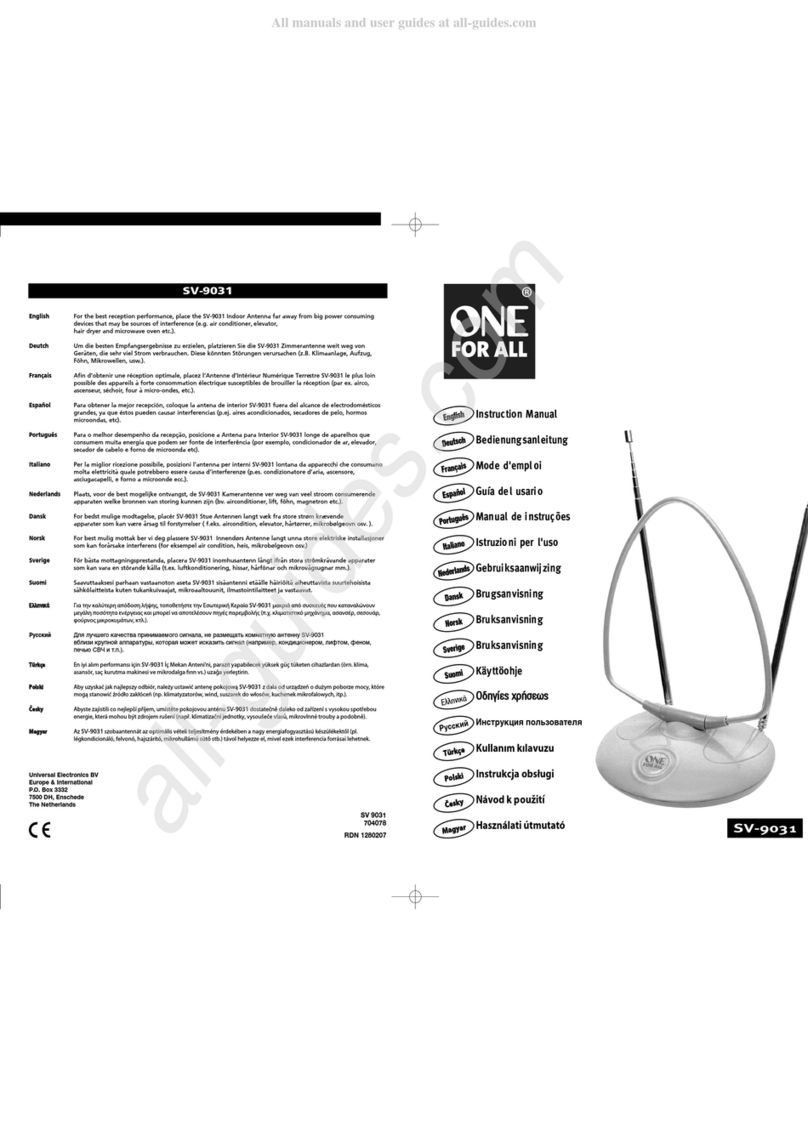 One Forall SV-9031 User manual