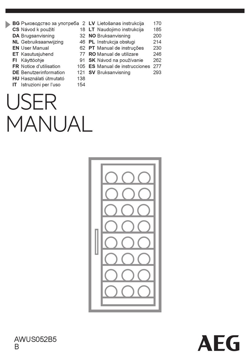 AEG AWUS052B5 User manual