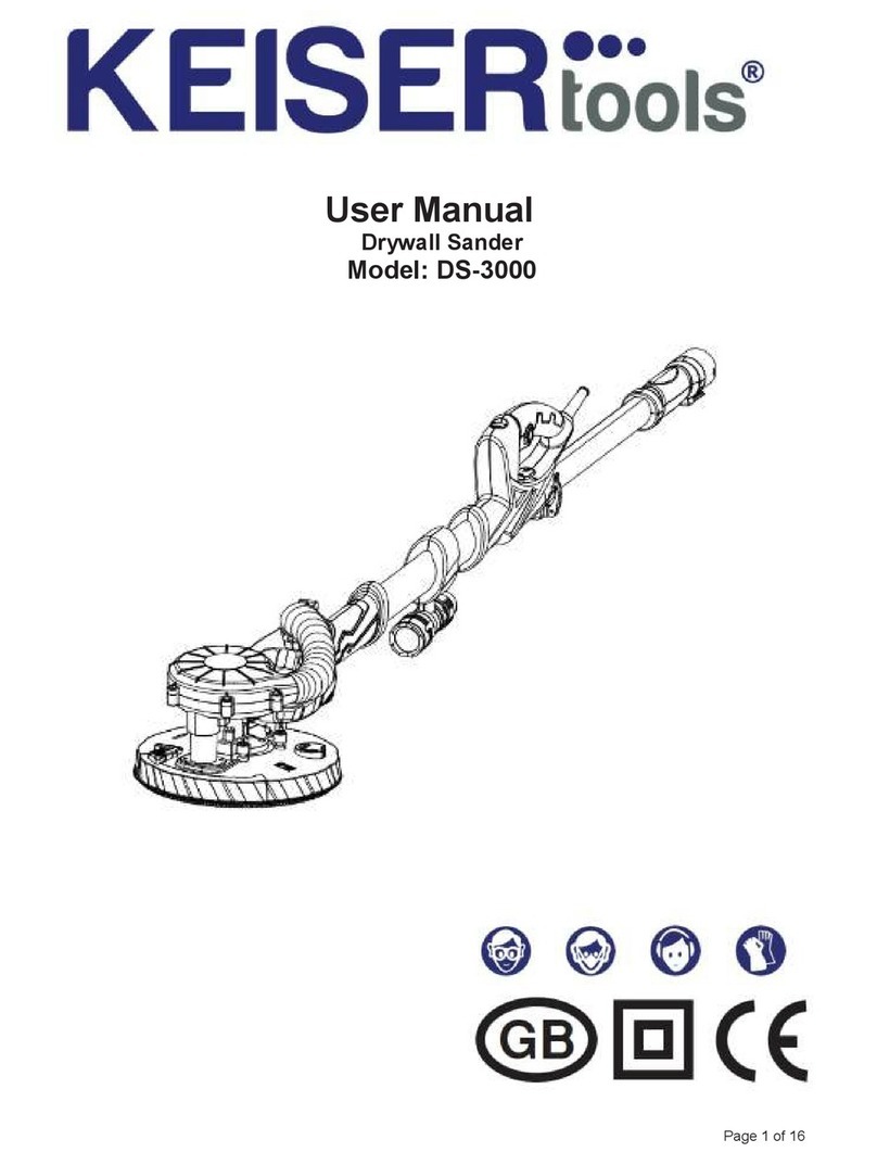 Keiser DS-3000 user manual