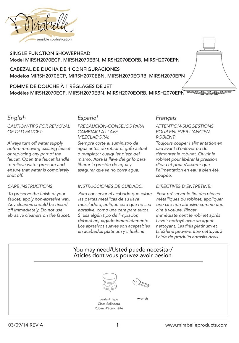 Mirabelle MIRSH2070ECP User manual