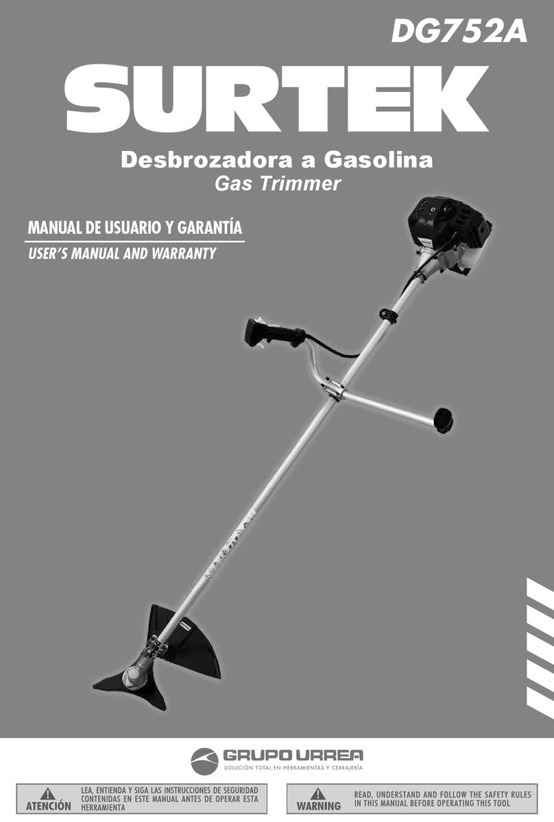 Grupo Urrea SURTEK DG752A Dimensions and installation guide