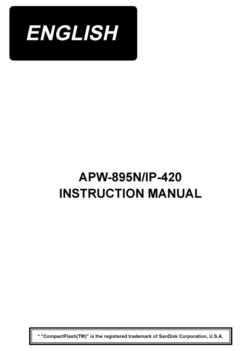 SanDisk APW-895N/IP-420 instruction manual