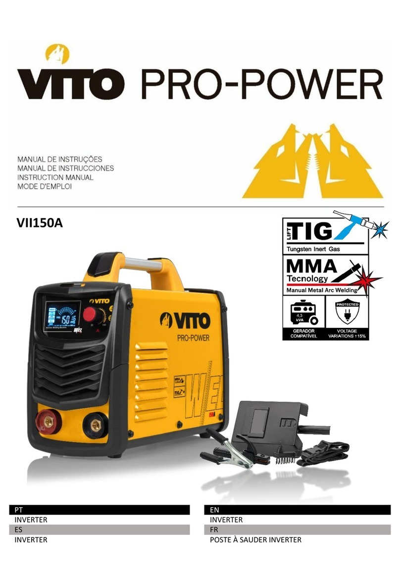 VITO PRO-POWER VII150A instruction manual