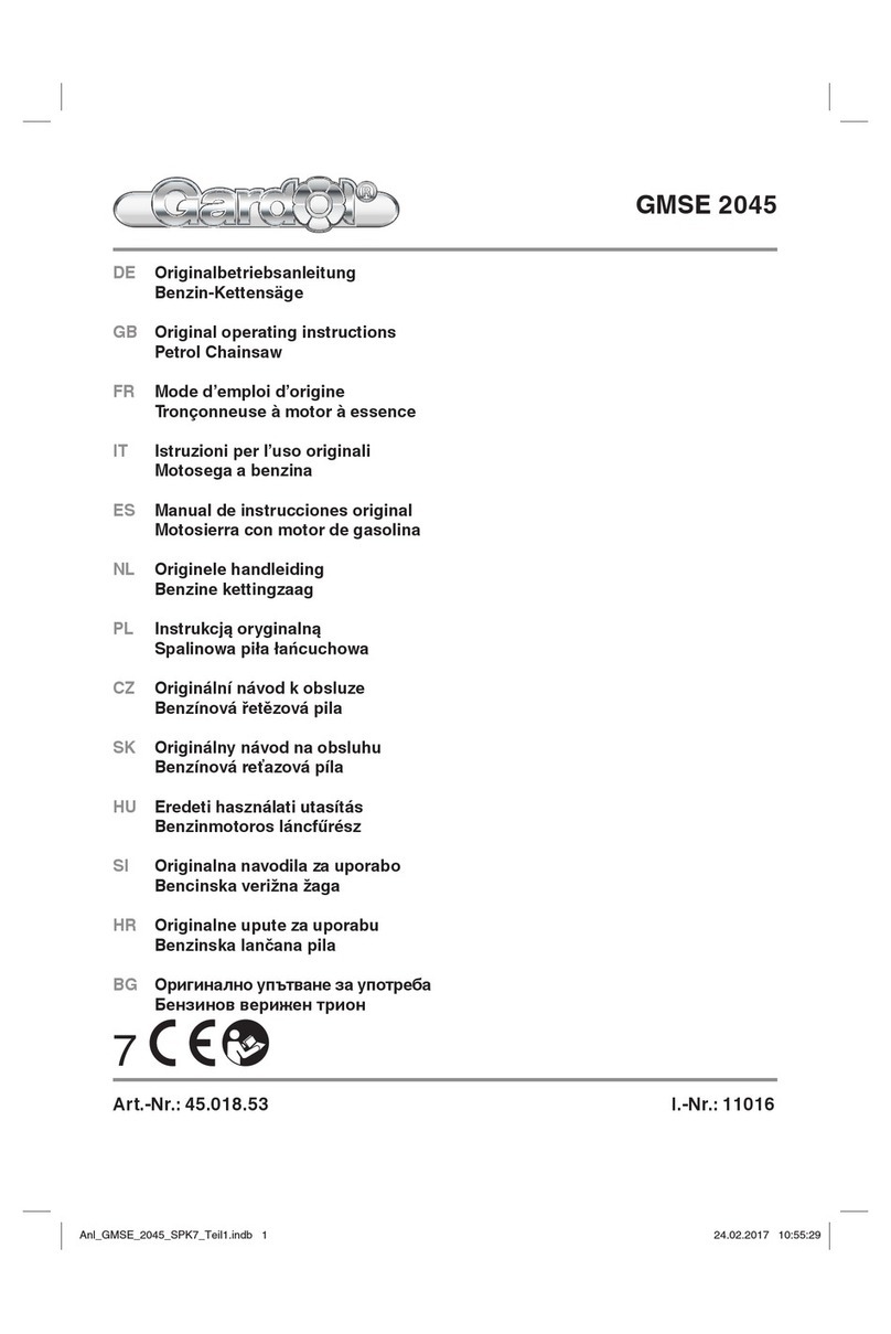 Gardol GMSE 2045 Original operating instructions