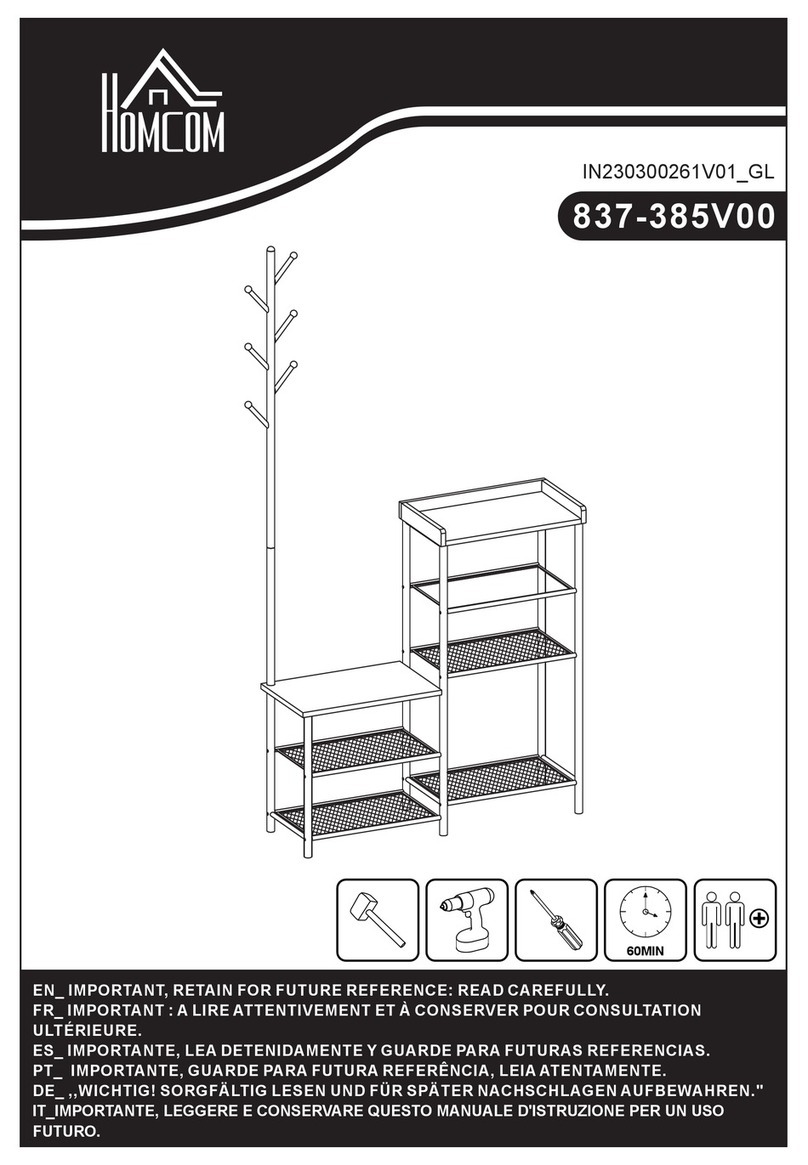 HOMCOM 837-385V00 manual