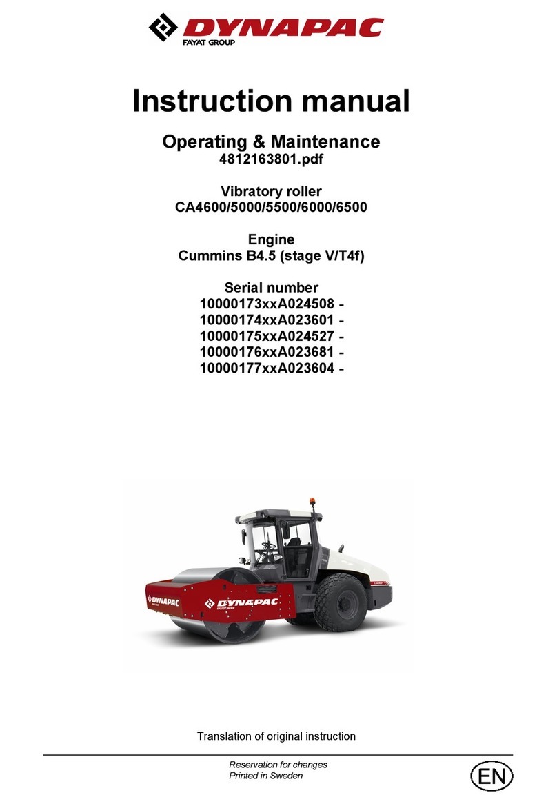Fayat Group DYNAPAC CA4600 instruction manual