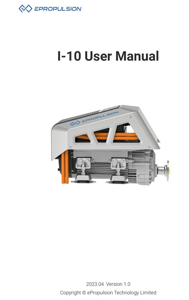 ePropulsion I-10 User manual