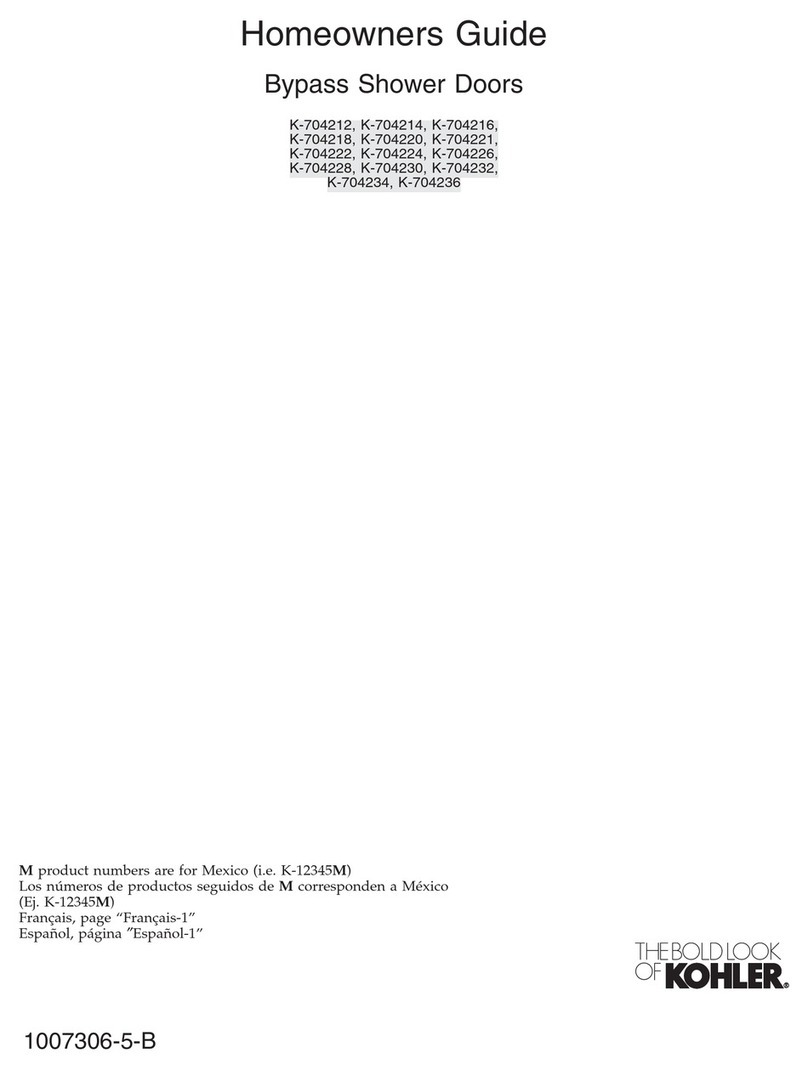 Kohler K-704212 Assembly instructions