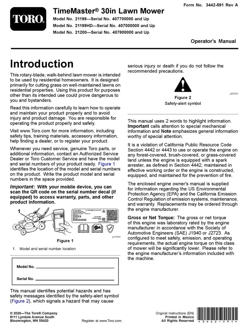 Toro TimeMaster 21199 User manual