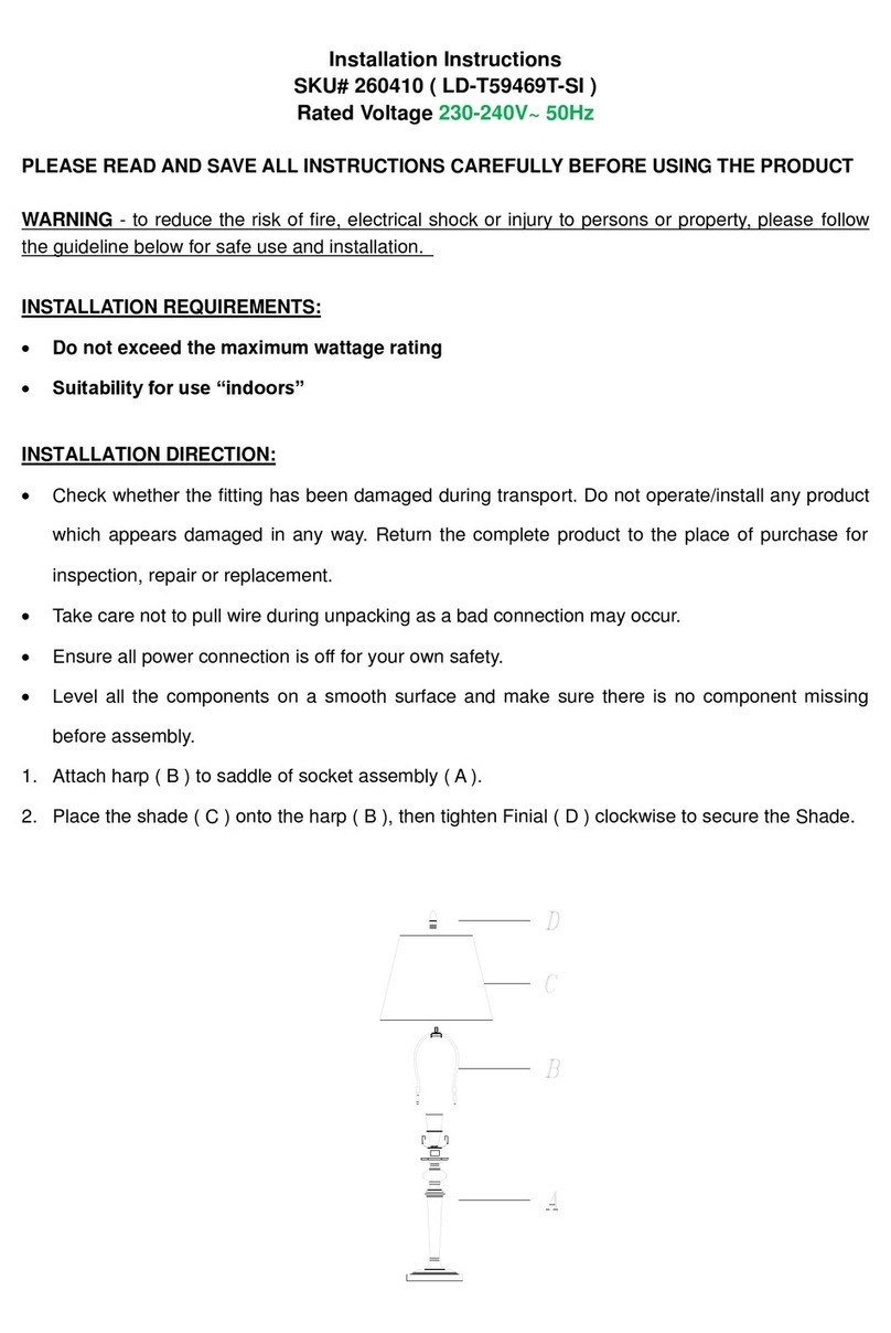 Ava Medium 260410 installation instructions