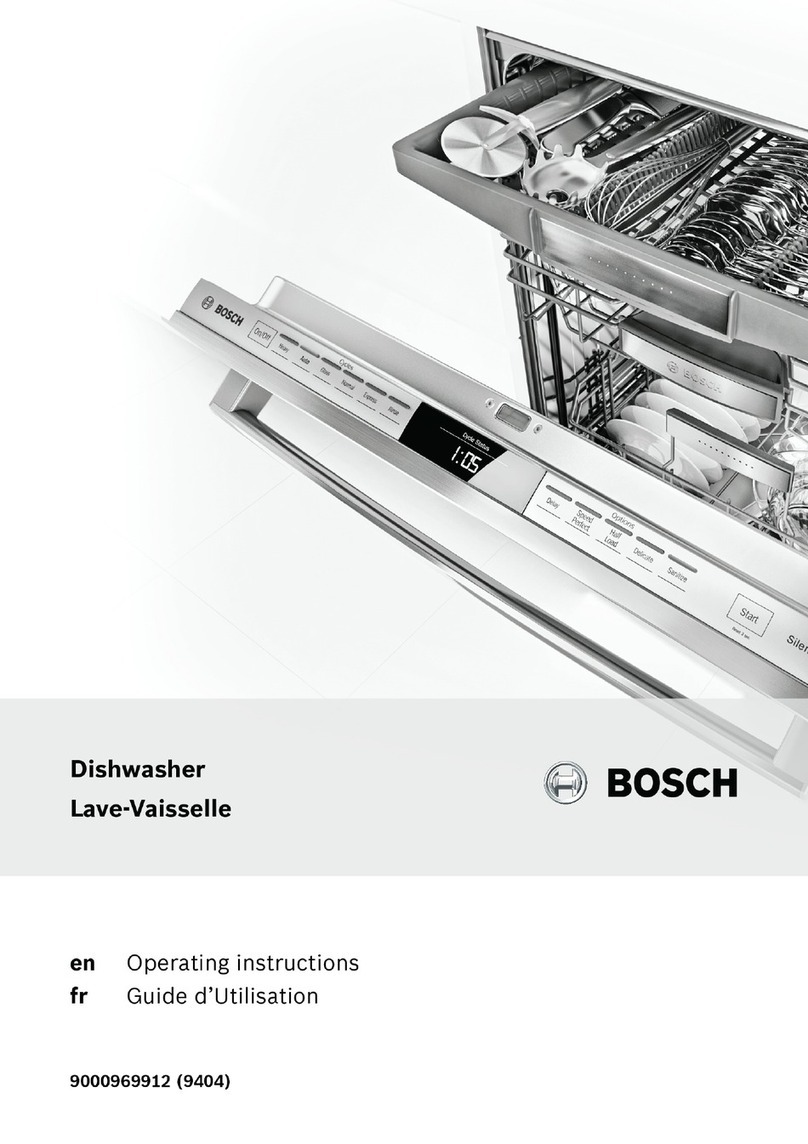 Bosch SHX68T52UC/07 operating instructions