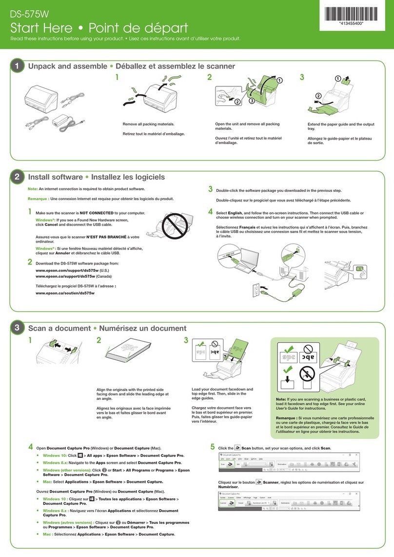 Epson DS-575W Instruction Manual