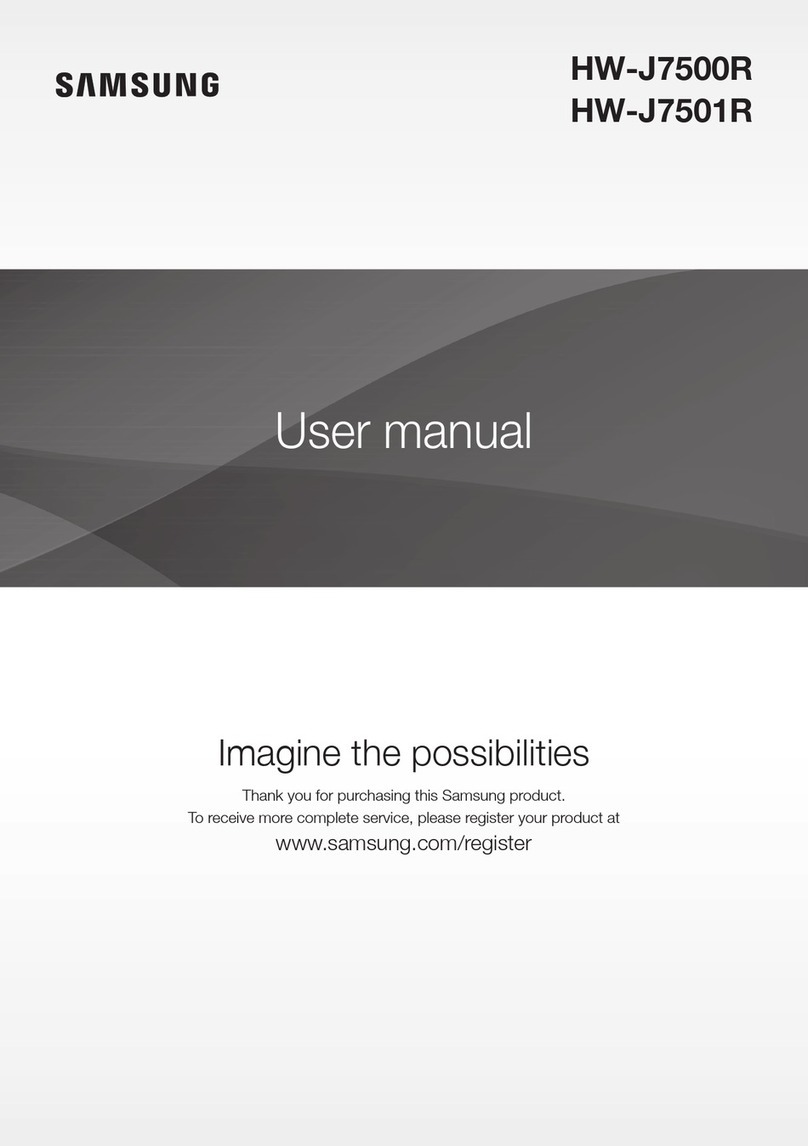 Samsung HW-J7500R User manual
