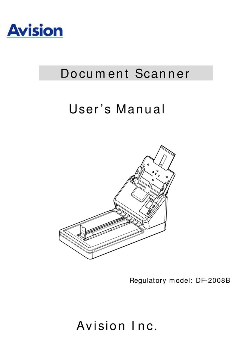 Avision AD340GFN user manual