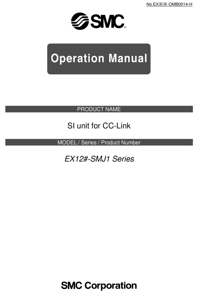 SMC Networks EX12 SMJ1 Series User manual