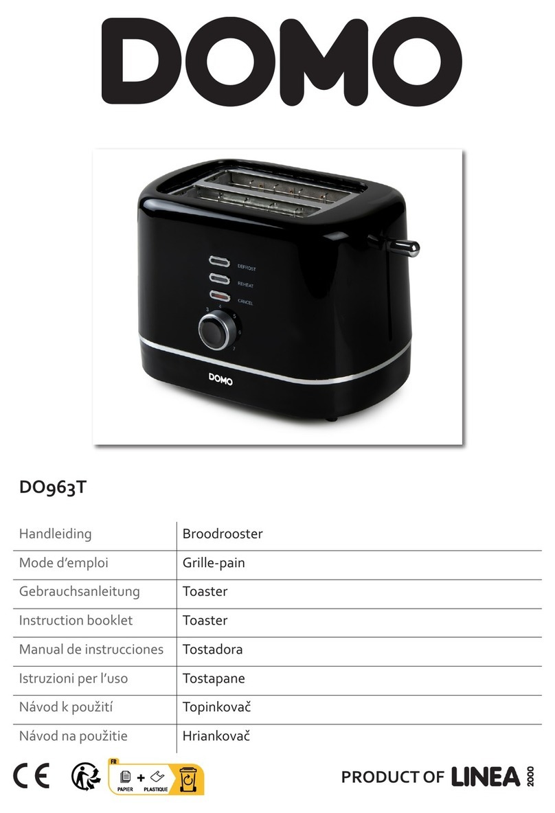 Linea 2000 DOMO DO963T User manual