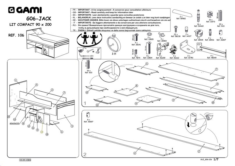 Gami CONFIDENCE 106 User manual