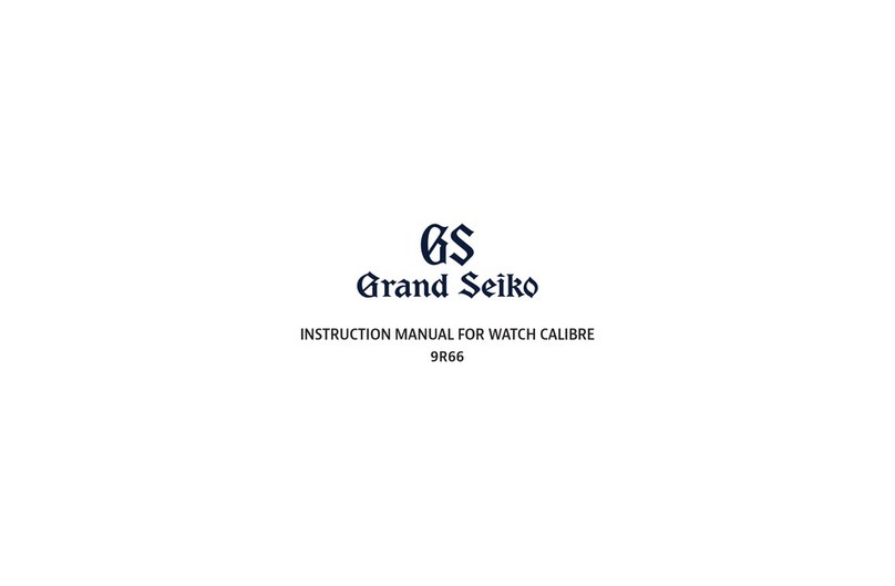 Grand Seiko 9R66 User manual
