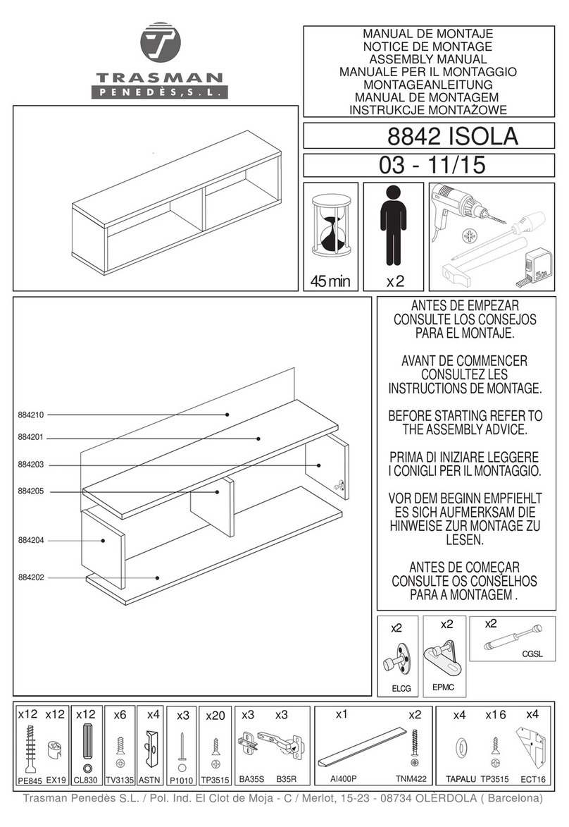 Trasman 8842 ISOLA Assembly manual