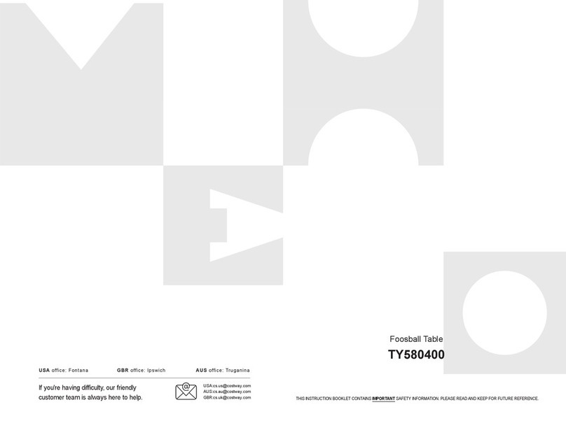 Costway TY580400 User manual
