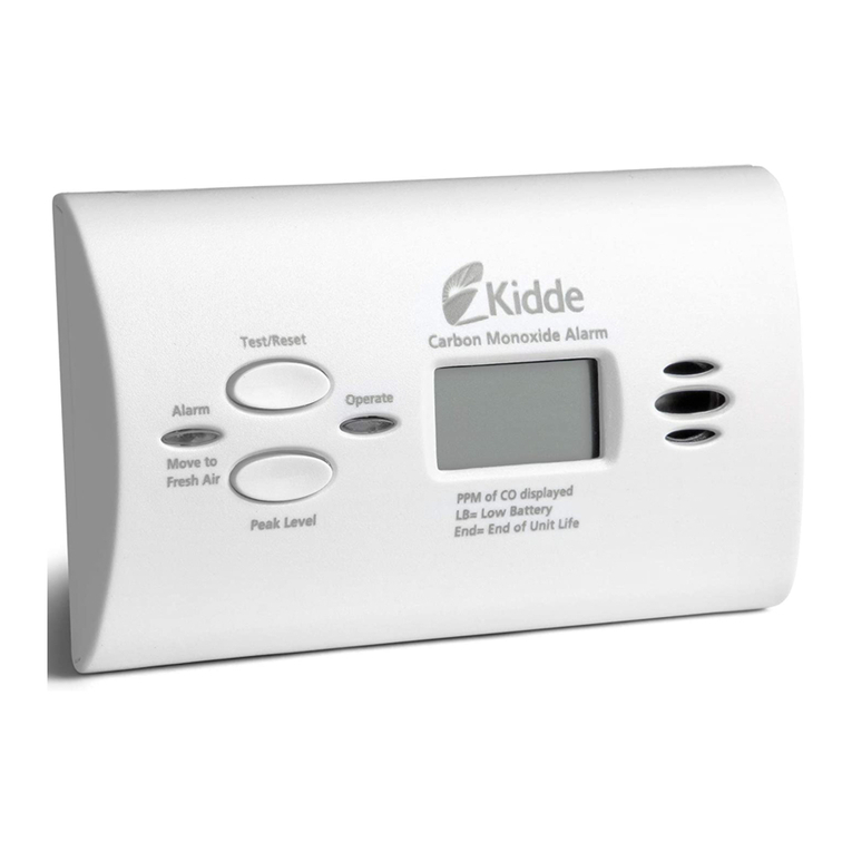 Kidde 8LLCO User manual