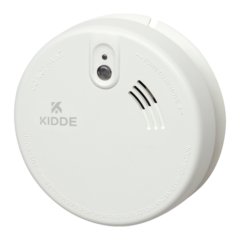Kidde KF10 User manual