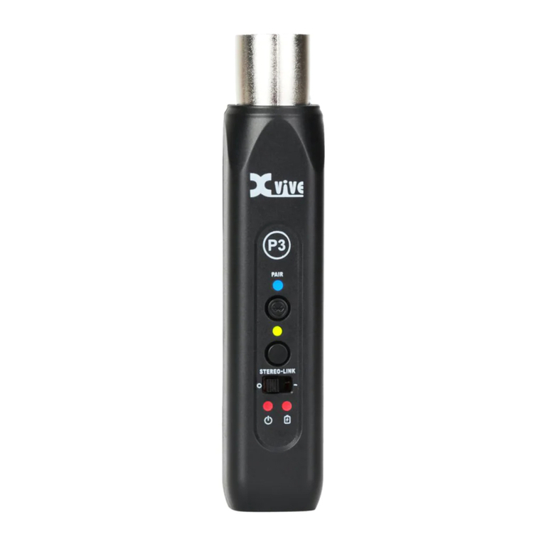 Xvive P3 User manual