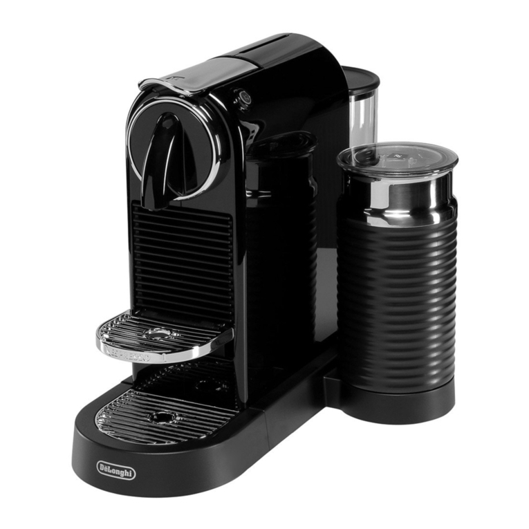 DeLonghi NESPRESSO CITIZ&MILK MY MACHINE EN267.BAE User manual