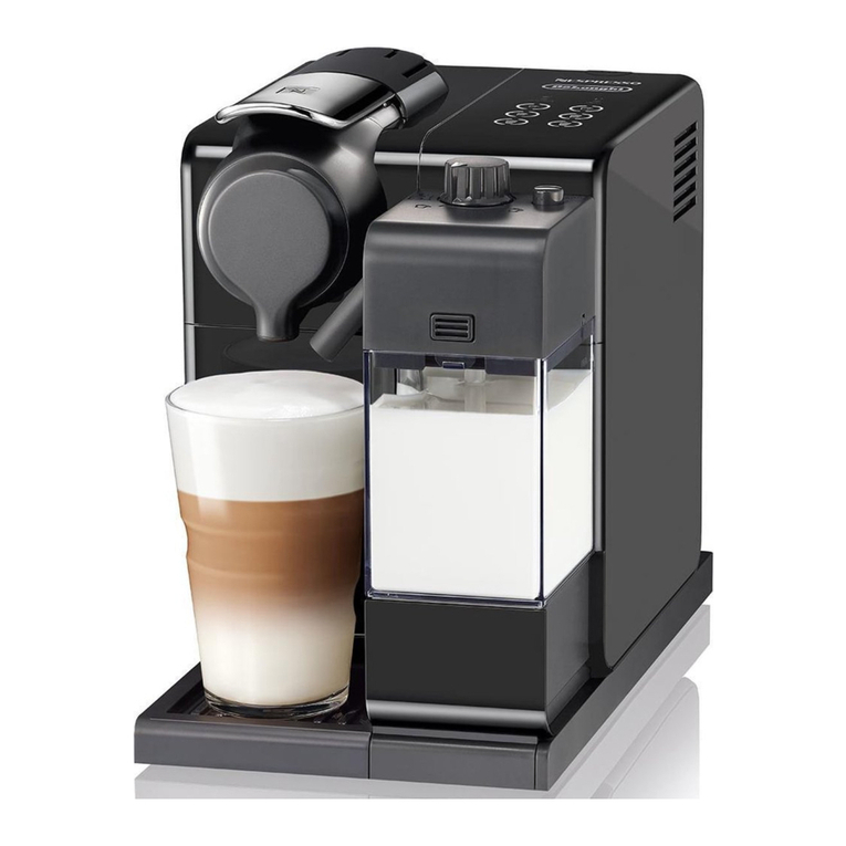 DeLonghi Nespresso Lattissima Touch user manual