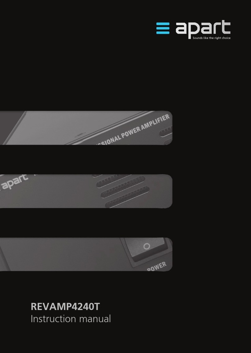 APART REVAMP4240T instruction manual