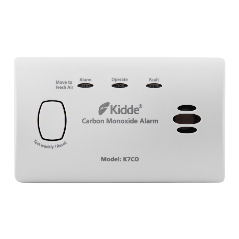 Kidde K7CO User manual