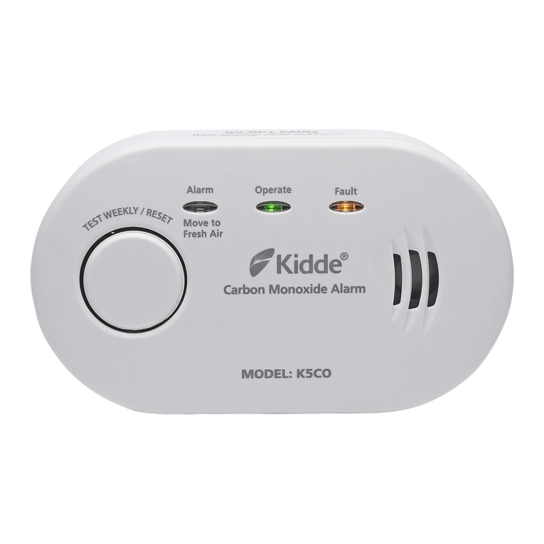 Kidde K5CO user manual
