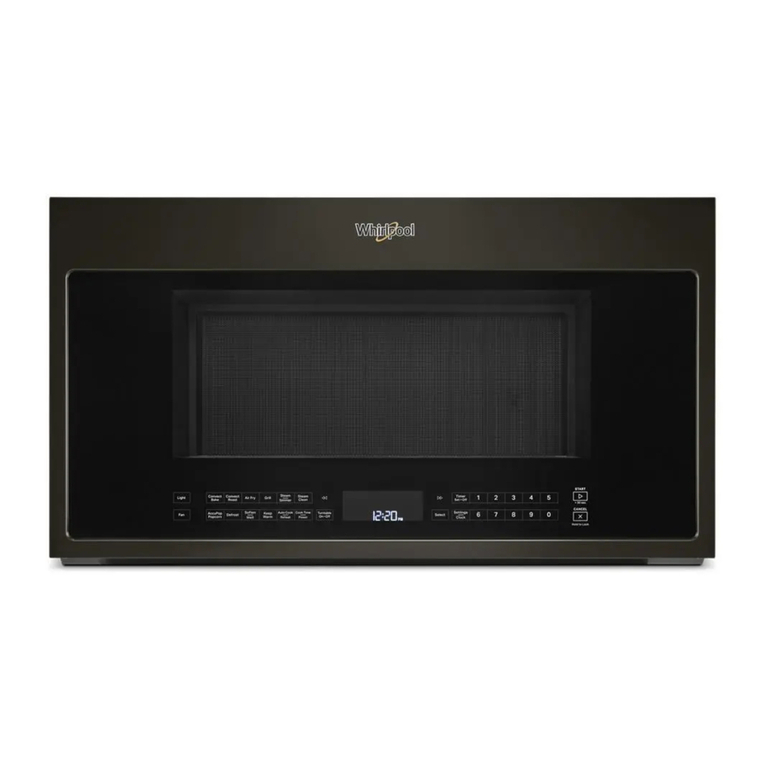 Whirlpool WMH78519LV user manual