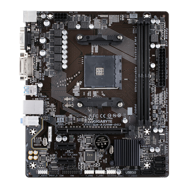 Gigabyte GA-A320M-DS2 user manual