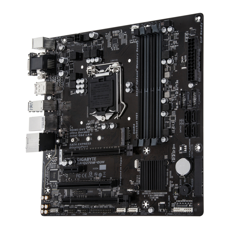 Gigabyte GA-Q270M-D3H user manual