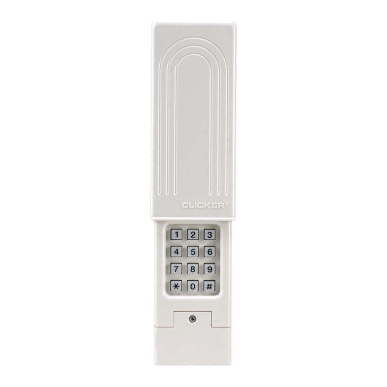 Clicker CLK1CD User manual