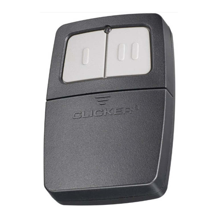 Clicker KLIK1C User manual