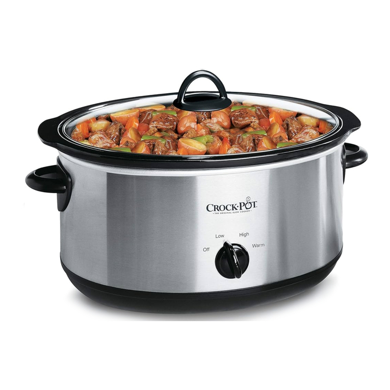 Crock-Pot SCV700-S-BR User manual