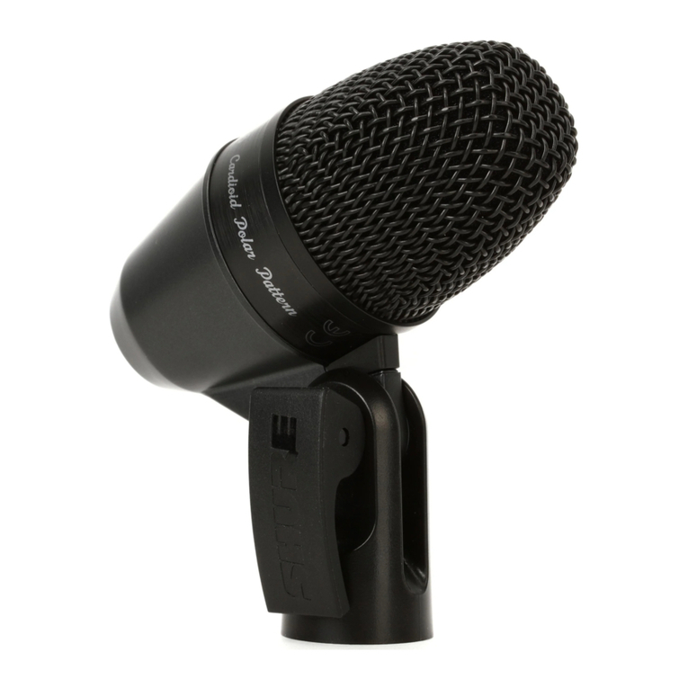 Shure PGA 56 User manual