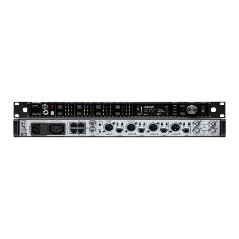 Shure AD4Q user manual